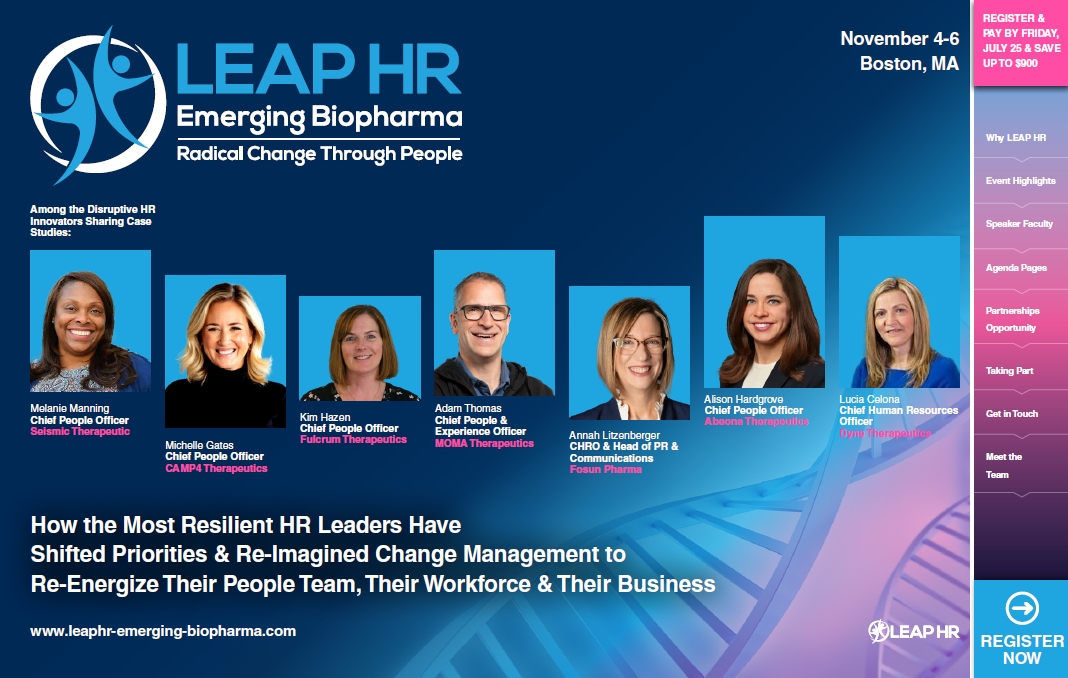 LEAP HR: Emerging Biopharma - most recent brochure LEAP HR: Emerging Biopharma - most recent brochure